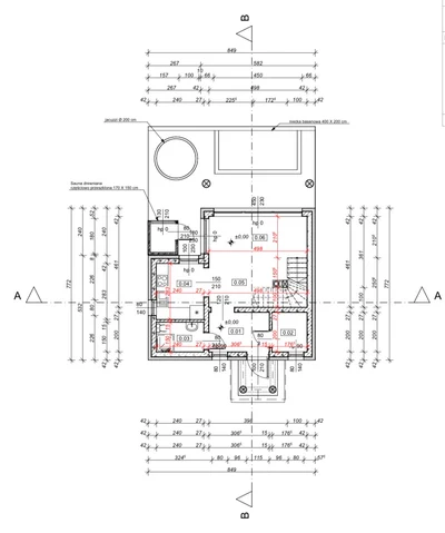Rzut architektoniczny 1