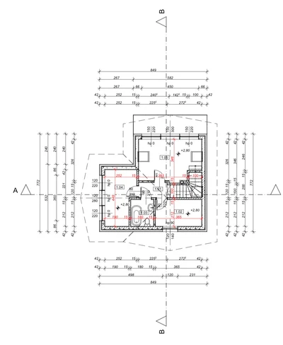 Rzut architektoniczny 2